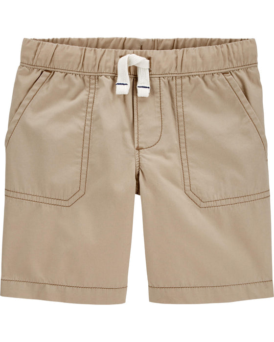 Carter's Pull-On Poplin Shorts
