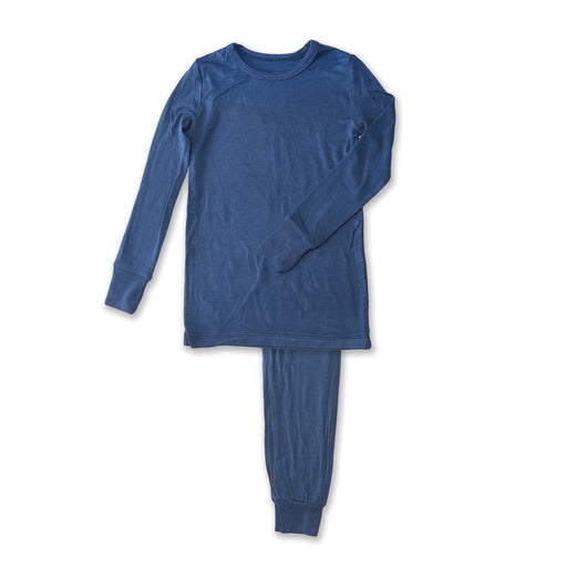 Silkberry Baby - Bamboo Long Sleeve Pajama Set - Solid Color