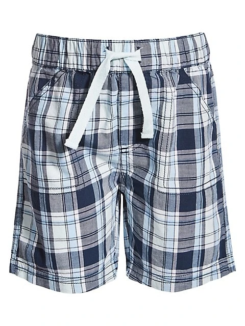First Impressions Baby Boy's Plaid Cotton Shorts