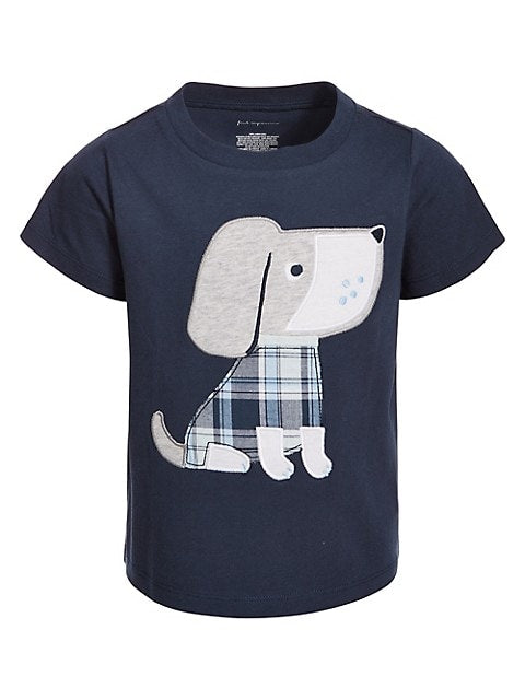 First Impressions Baby's Plaid Dog Cotton T-Shirt